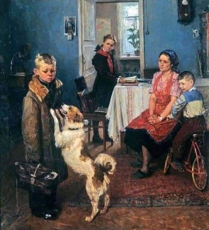 KoeusIss's tweet photo. 'Low marks again' an amazing piece of reality by 'Fyodor Pavolovich' https://t.co/N95E1ij2Sz