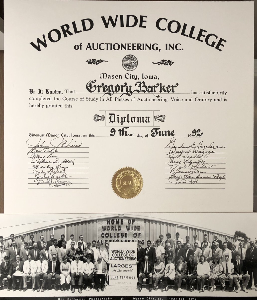 Although I did not make it through the School of Mixology or Duane Barker institute of Residential Painting, <a href="/barkb4b3/">Brent Barker</a> and @AlanHigginsskis <a href="/_Riles23/">Riley</a> I did make it through the prestigious WWCofA. I have photographic proof!
