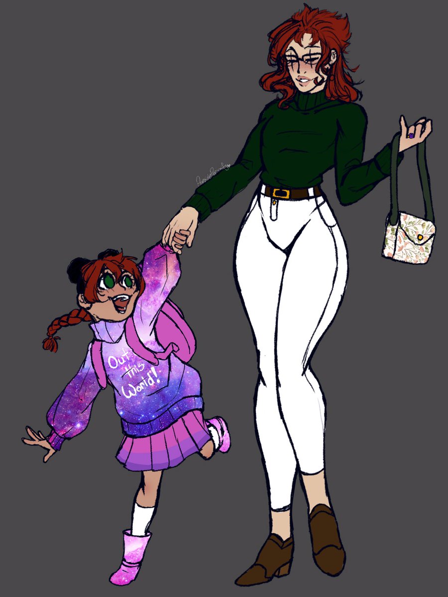 CreamPopsonify's tweet photo. Some old Kakyoin doodles, I’m rather proud of Umbran Kak! https://t.co/N636utP4Z8