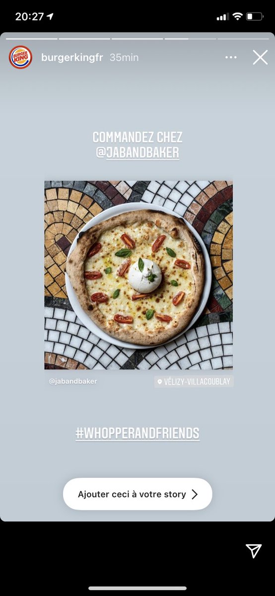 AMB_TBA's tweet photo. Merci @BurgerKingFR pour le coup de 👍🏼 #gratitude #entraide #COVID19france #restaurant https://t.co/YYWUmn3JVE
