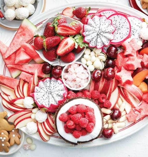 HFGAustralia's tweet photo. Lighten up your Christmas feast with a festive summer platter like this one with all things rosey red fruit. ๐
#hfgaustralia #australianchristmas #cookingwithhfg #healthydinners #lowcaloriedinner #lowkilojoule #highfibre #food #instafood #foodie #delicious https://t.co/hax00OteF9