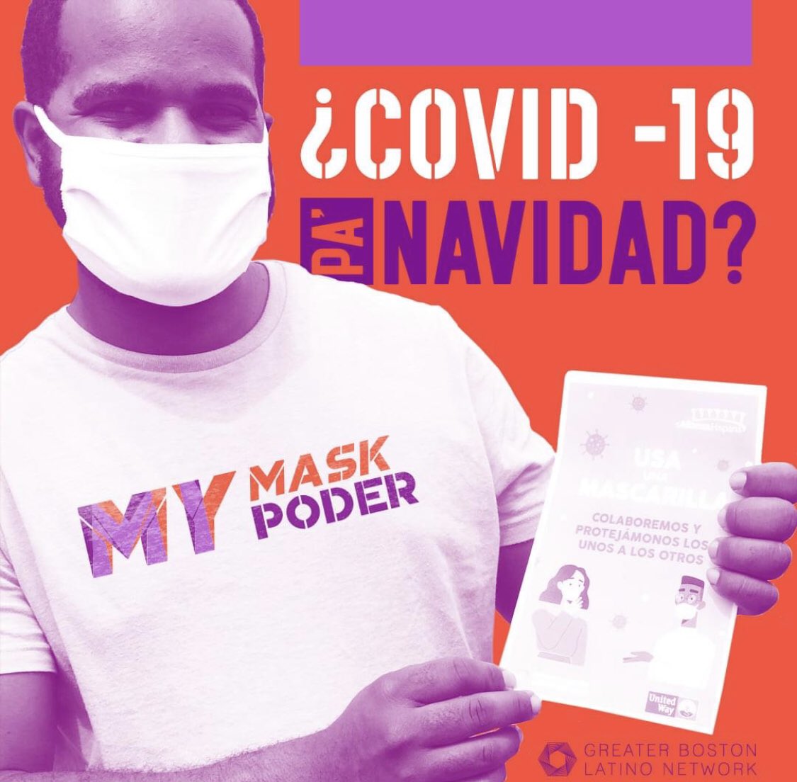 No gracias, ese virus no está invitado.
¡Use your mask y déjalo AFUERA!

You can shut the door on it
Don't welcome the virus in!

#MyMaskMiPoder
