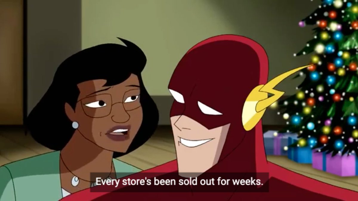 the only thing that Flash can’t outrun...... is the invisible hand of the free market