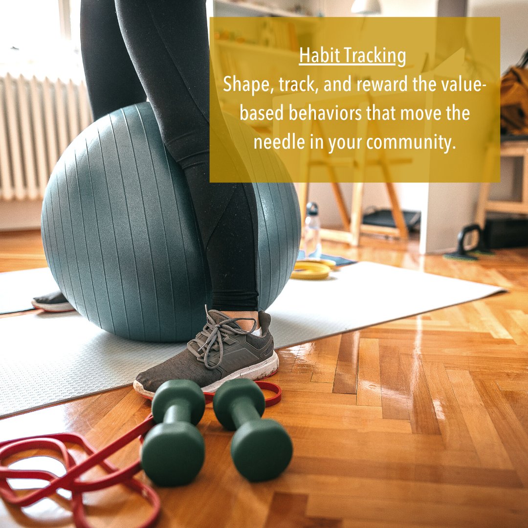 skylabapps's tweet photo. With Skylab not only can you use habit tracking you can enable sponsors to reward meaningful behaviors! 

Allow local and global brands to offer promo codes, swag, and vip access for the behaviors you value the most. 🙌

#buildyourtribe #systemicchange #gamified #future #change https://t.co/MA1SMM7Pgo