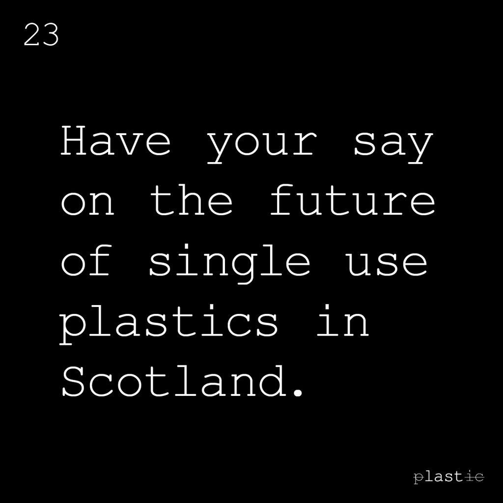 makeitlast_shop's tweet photo. Have your say on the future of #singleuseplastic in Scotland. @scotgov consultation ends 4 Jan. https://t.co/kpDYKVaMgd https://t.co/utGmjjTXFq