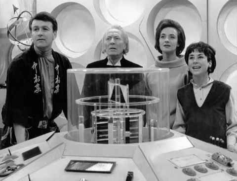 you lose a point if you started watching the show when it first aired (classic who or nuwho)