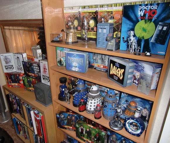 you lose a point if you own any doctor who merch