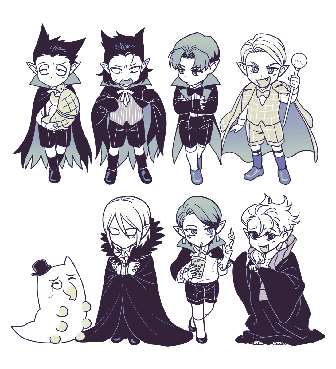 bathunter67's tweet photo. チビ高等吸血鬼たち見たいな~~~~~~~~ https://t.co/hDcGLJM14b