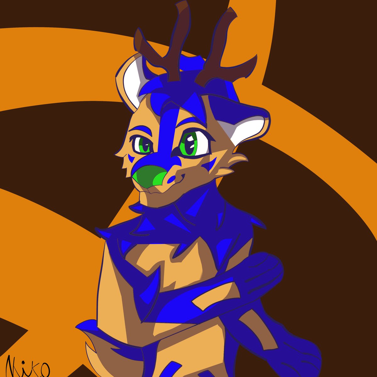 NikoNoLife's tweet photo. I’m a little late for this #raindeergames https://t.co/T9EUMzkXSB