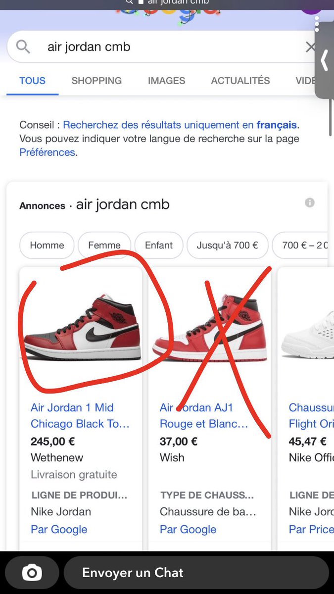 J’ai demandé à une meuf de ma classe le nom de sa paire elle me dit Jordan je lui dit « Jordan cmb ? »... regarder comment elle a trouvé le nom de sa paire 💀🤣
