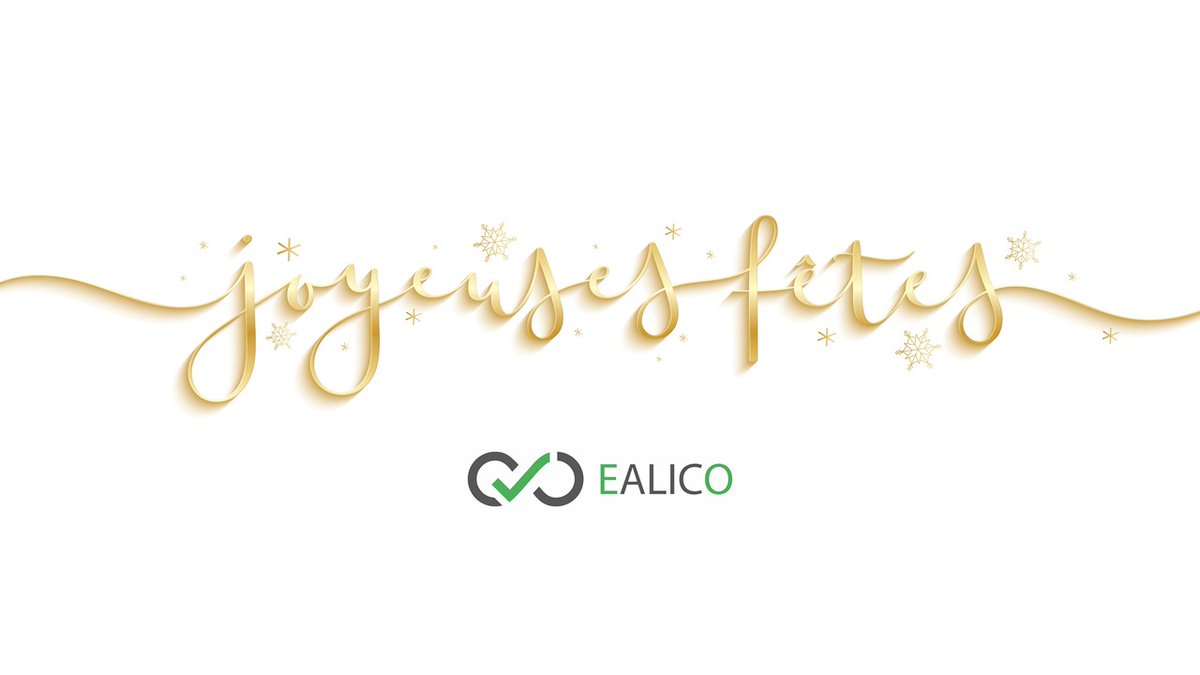 Toute l'équipe EALICO vous souhaite d'excellentes fêtes de fin d'année. 💚

The whole EALICO team wishes you happy holidays ! 🤍

#easylifecompliance #Christmas