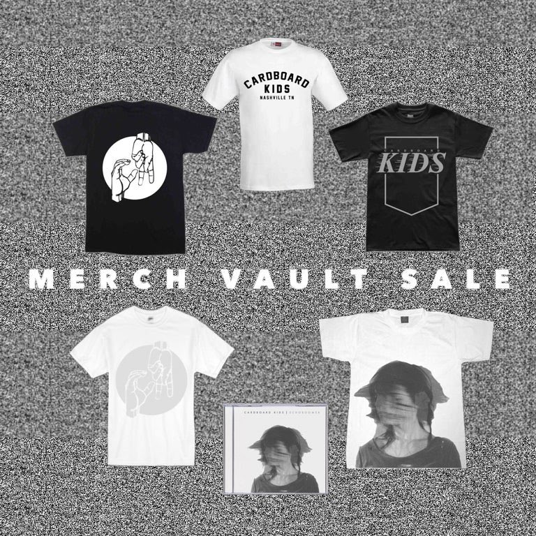 while we’re bringing things back today, we found some of the old merch . 

everything is extremely limited .

cardboardkids.bigcartel.com
