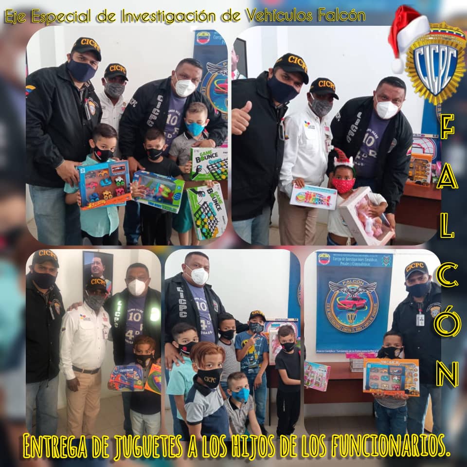 Excelente Trabajo para la Gerencia del Eje de Vehiculos Falcón 🤜🤛 una Sonrisa en Navidad para un Niño no tiene  precio 🎁Honor a quien Honor Merece ...
<a href="/DouglasRicoVzla/">Douglas Rico</a> <a href="/Cicpc379/">Redip Occidental Cicpc</a> <a href="/castellanocicpc/">JOSÉ CASTELLANOS</a> @CICPC060 @PRENSAClCPC