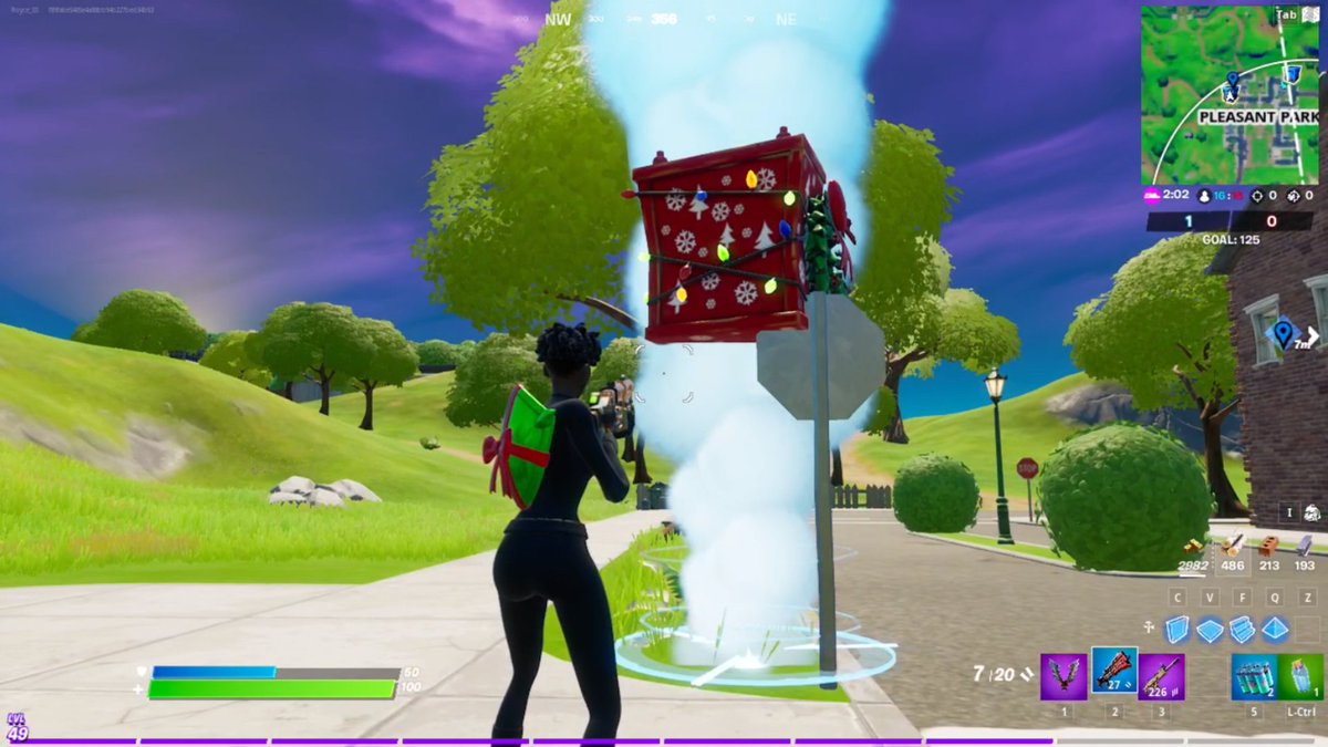 ItsJalaxy's tweet photo. Fortnite logic https://t.co/F7aplztYRx