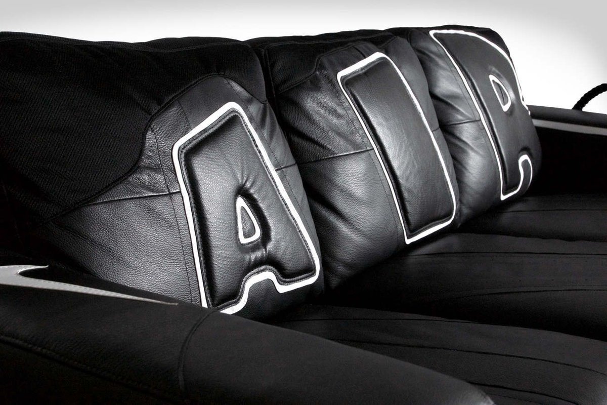 nike air uptempo couch price