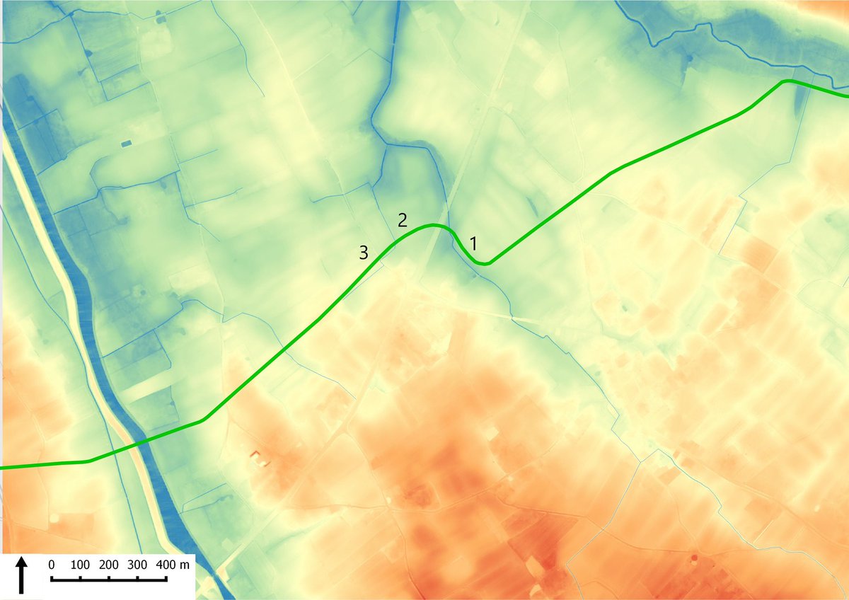 5/ Mapping the find locations it became clear what happened. That fatal day, 2 battalions of RIR 209 were ordered to cross the Lobeek and take the crossroads N of Bikschote. French resistance was stubborn and the attack failed. Both battalions lost about 60% of their men.