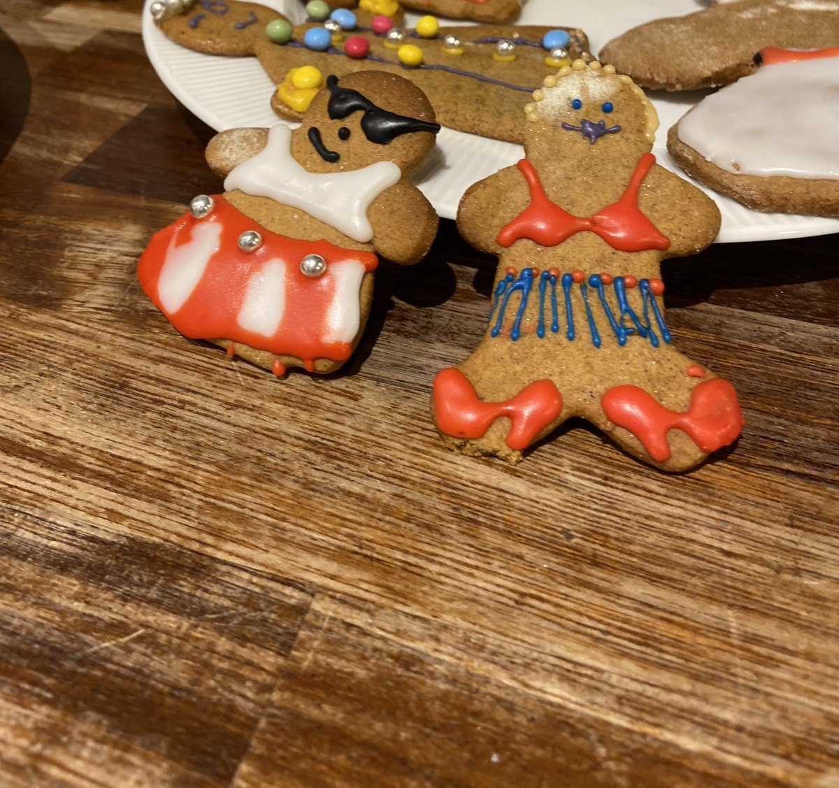 All dressed up and nowhere to go... party at home 🎄