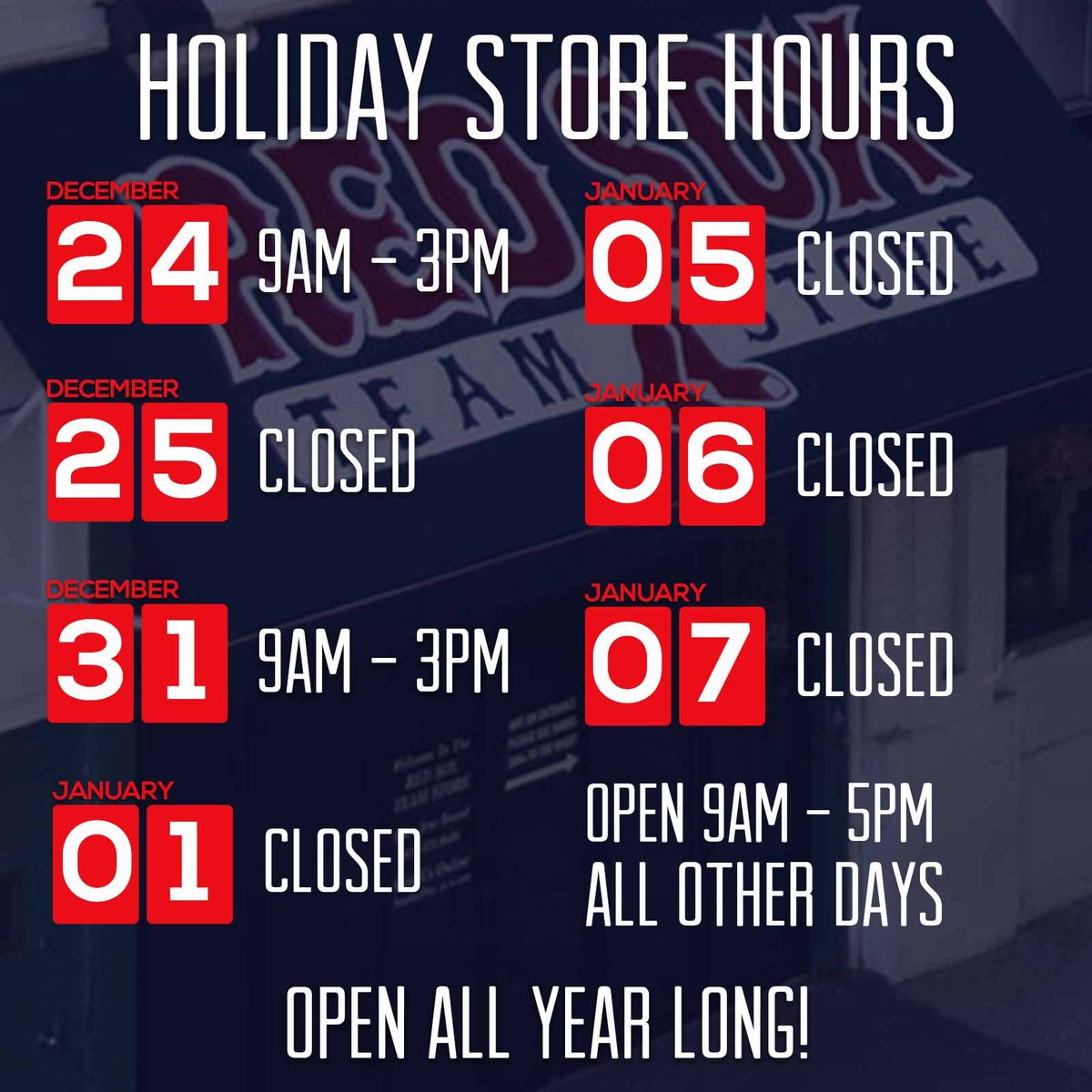 RedSox TeamStore tweet media