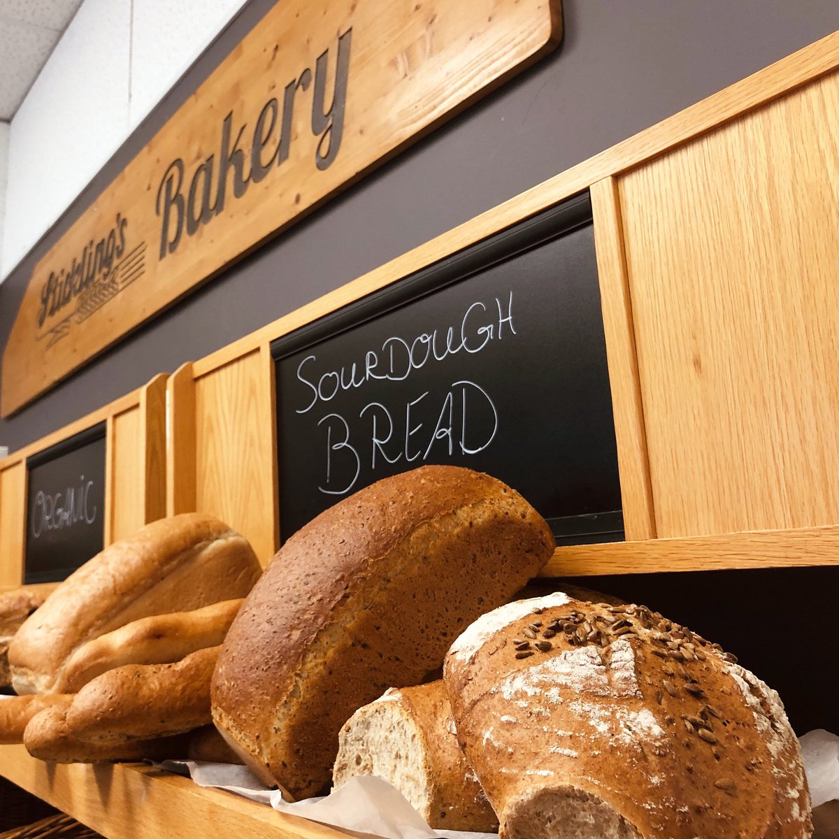 sticklings's tweet photo. We’re open until 4pm today before taking a break until January 7th. A few more hours to get your bread or Christmas cookies and Stollen cakes! 
637 The Queensway #PeterboroughON #Christmas2020 #sourdoughbread #MarzipanStollen https://t.co/DBPA9xgAlz