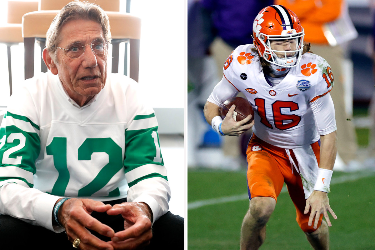 Joe Namath can't believe Trevor Lawrence is slipping away from Jets