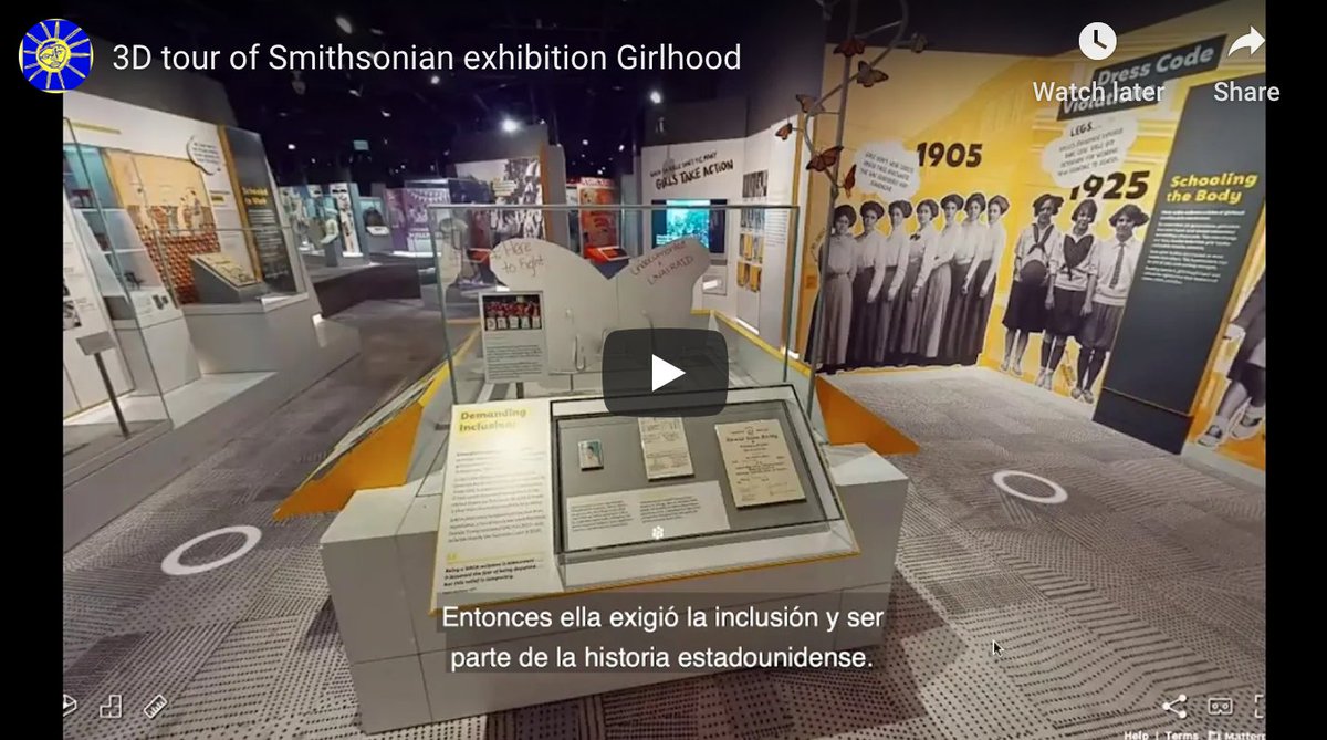 holaculturadc's tweet photo. *Girlhood* an intriguing national exhibition celebrating "important actors in history."

"… for young women of color, this happened early on ...” 

@mireyalozaphd @smithsonian @SLC_Latino @DCLatinoMeetup @OLADCGov @TheDCArts @amhistorymuseum

https://t.co/8uyLZzaoBh https://t.co/1nxFQ1MjFt