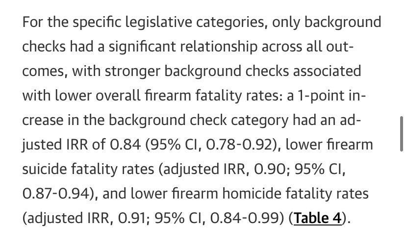 Another  study on state gun laws. States with more gun laws had few homicides and suicides. Background checks was a big factor between states.Looking at the laws used to judge states,  would rate A+ for gun laws compared to all US states.  https://jamanetwork.com/journals/jamainternalmedicine/fullarticle/1661390