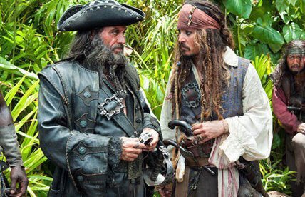 “Johnny’s a great guy and now he sends me CDs of music and old blues stuff and I send him some stuff. He’s a good man, Mr. Depp, very fine. It was a great shoot. Johnny is very easy company”~Ian McShane~