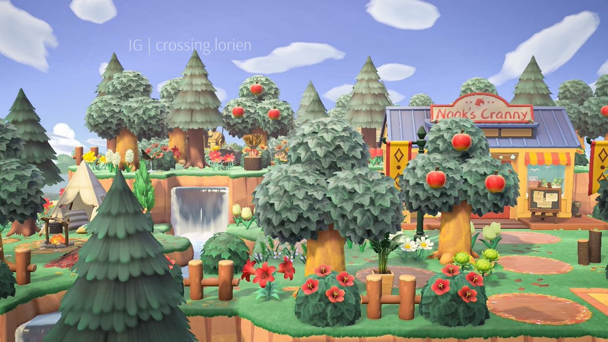 lexplayyy's tweet photo. Lost Falls in the summer 🍃

——#acnh #animalcrossing #AnimalCrossingNewHorizons https://t.co/YsSglXUJMf