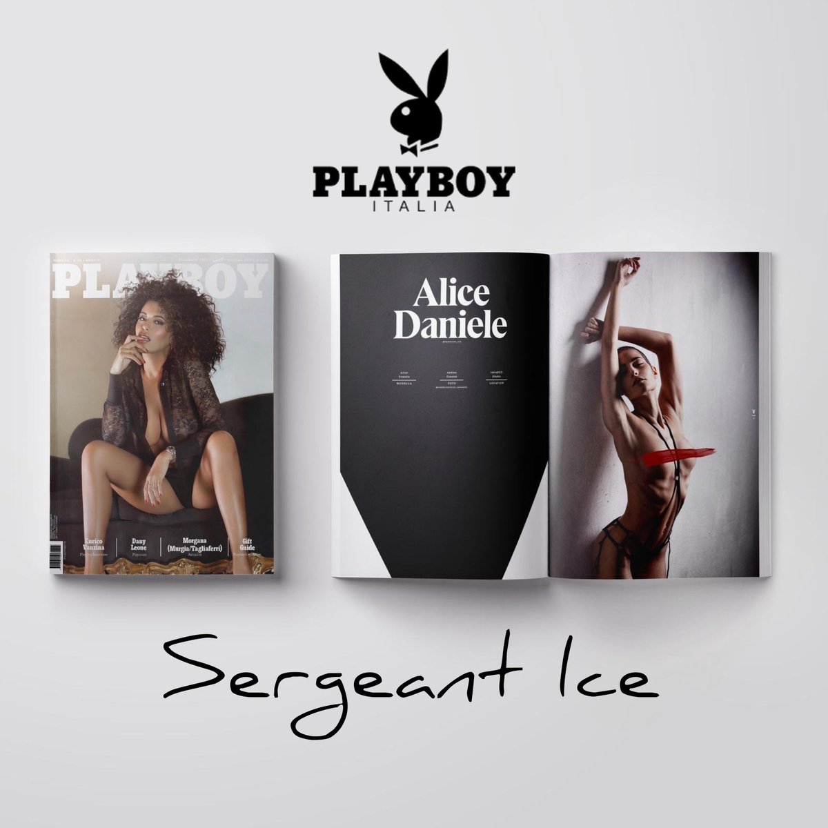 SergeantIce's tweet image. 🌟1°Anniversary!🌟 One year ago I was published on 🅿️layboy Italy! 🐰
(tomorrow I will tweet more pics!)

🌟1°Anniversario!🌟 Un anno fa è uscito il mio editoriale su 🅿️layboy Italia! 🐰
(domani lo vedrete meglio!) 
#sergeantice #italianmodel #model #photomodel #professionalmodel