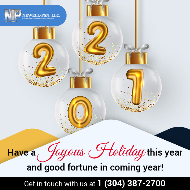 PsnNewell's tweet photo. Wishing you peace, love, and health this holiday season
#HappyHolidays2020 #NewellPSN #PowerGridcomponents https://t.co/wZ5zh3h222