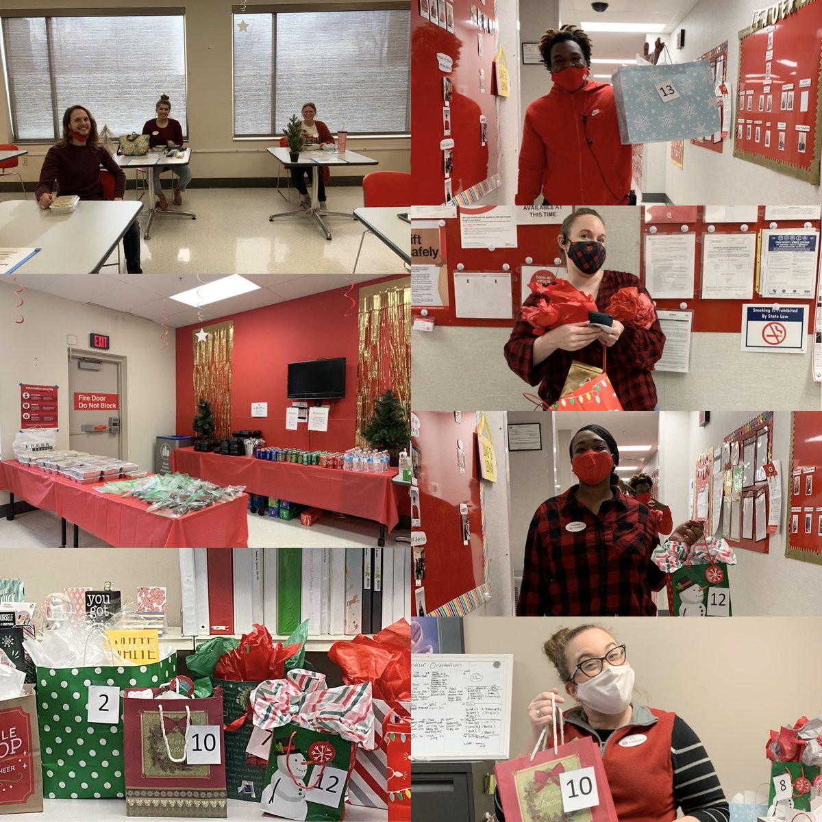 ‘‘Twas two nights before Christmas and all through the store, 
every human was stirring to set the floor,
HR decided that the humans need food,
So, Salvatoris catered, and the food was consumed. #1933dreamteam #Q4 #MerryChristmas <a href="/KateMichaelTGT/">Kate Michael</a> @ErinHostinsky <a href="/veramay11/">April Bengert</a>
