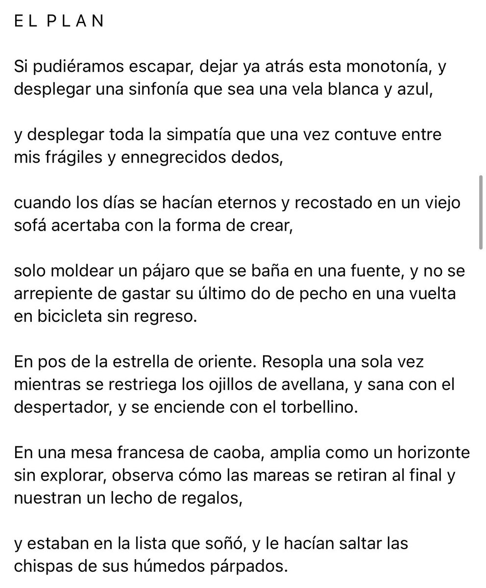 ionztomo16's tweet photo. E L P L A N
#plan #formas #estrelladeoriente #poesia #poesiacreativa #poesiaparaelalma #prosalirica #prosapoetica #escribir #escribiendocon_luz Juan Gago (c) https://t.co/QLMNX25r7s