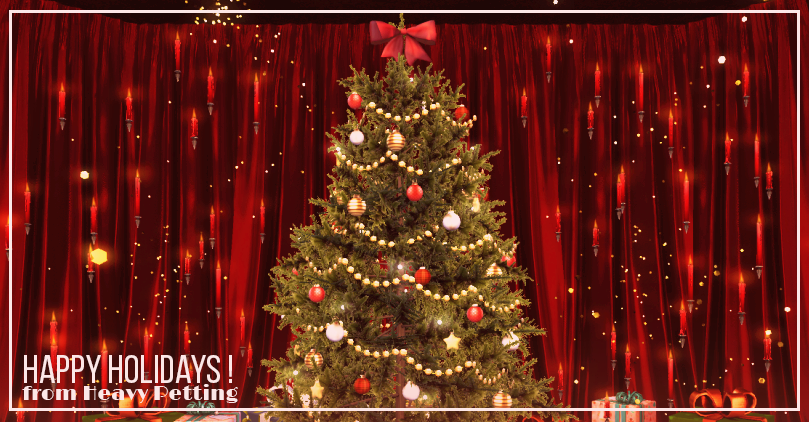 HPCabaret's tweet photo. Have you been Naughty or Nice?

Join us for a very special "Christmas Morning" this evening starting at 7pm SLT.

Happy Holidays from all of us down at Heavy Petting! https://t.co/rfLBu2R1Tc