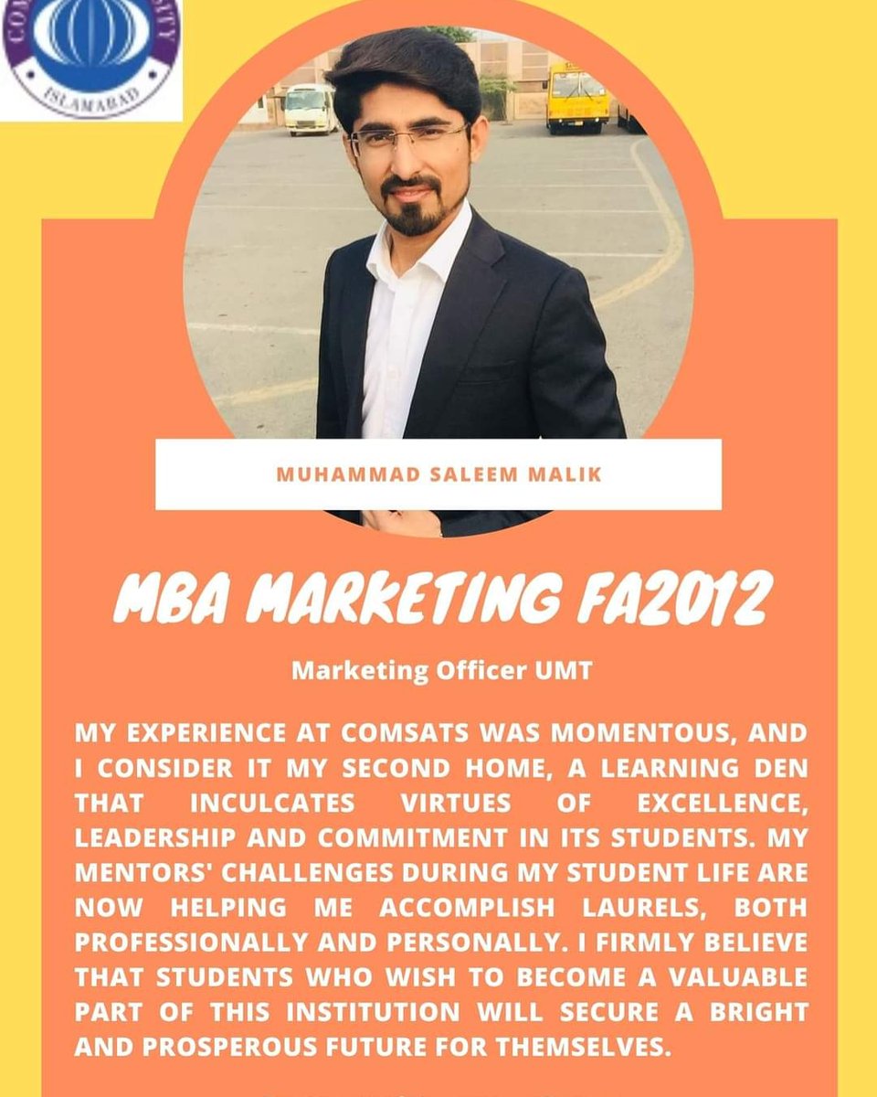 DMS_CUI_LHR's tweet photo. #DmsCuiLhr #AdmissionOpen2021 #admissionspring2021
Apply before 4th January,2021 through this link: https://t.co/S5REDku1JF
Contact: +92 042-99204786, +92 042-99203978, +92 042-99203980
Email: admissions@cuilahore.edu.pk https://t.co/AwtBgx0Uh8