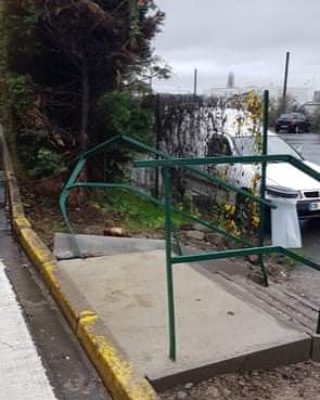 👀 I Appel à témoin
Autour du 20/12, 1 des rampes venant d’être réparée du parking à St-Eloi a été dégradée. La ville lance 1 appel à toute personne qui aurait été témoin ou qui aurait des infos . Merci de contacter le CTM au 01 69 18 70 00 - centre.technique@wissous.fr