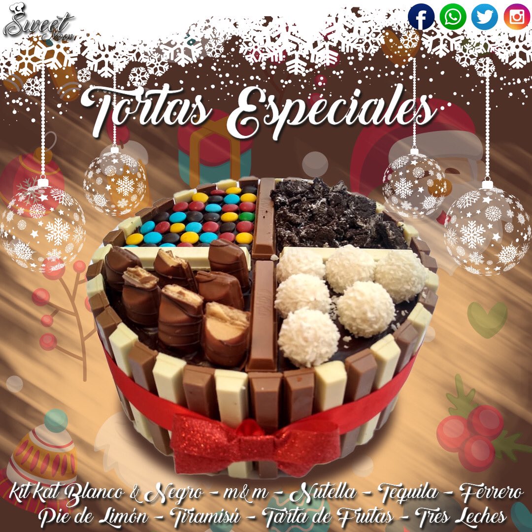 sweetmoonuio's tweet photo. Disfruta estas fiestas de nuestras deliciosas tortas especiales.
📝 ¡Agenda tu pedido con 2 días de anticipación! 
📱 0995088723
🛵 Servicio A Domicilio #quito #Navidad #tortas https://t.co/fbM1frGYSr