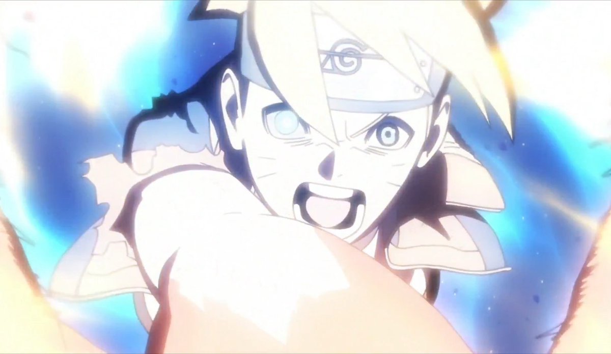 5. Thanks to The Jōgan Boruto could see Momoshiki right before his death, when he planted the karma on him. The only other person that saw that was Sasuke with his Rinnegan, being a 'time being stopped' moment.