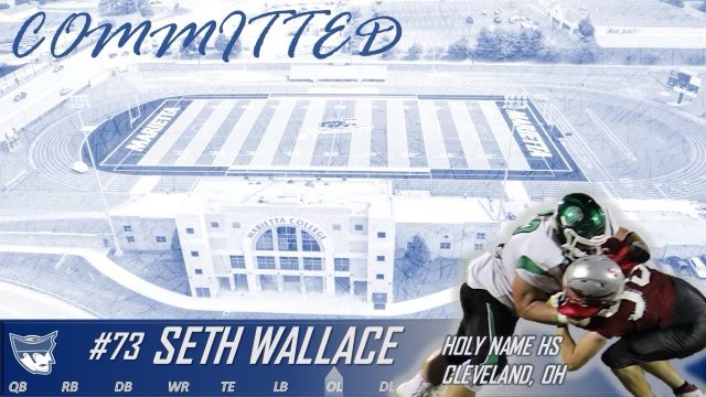 73_seth_73's tweet photo. 🔵COMMITTED⚪️ After a great call with @CoachWaddle, I am continuing my academic and athletic careers at Marietta University! I am beyond thankful for all my family, friends, and coaches who have helped me throughout this journey! 💚💚 #pionation @NamerFootball @NamerAthletics https://t.co/AVyzdbtl7M