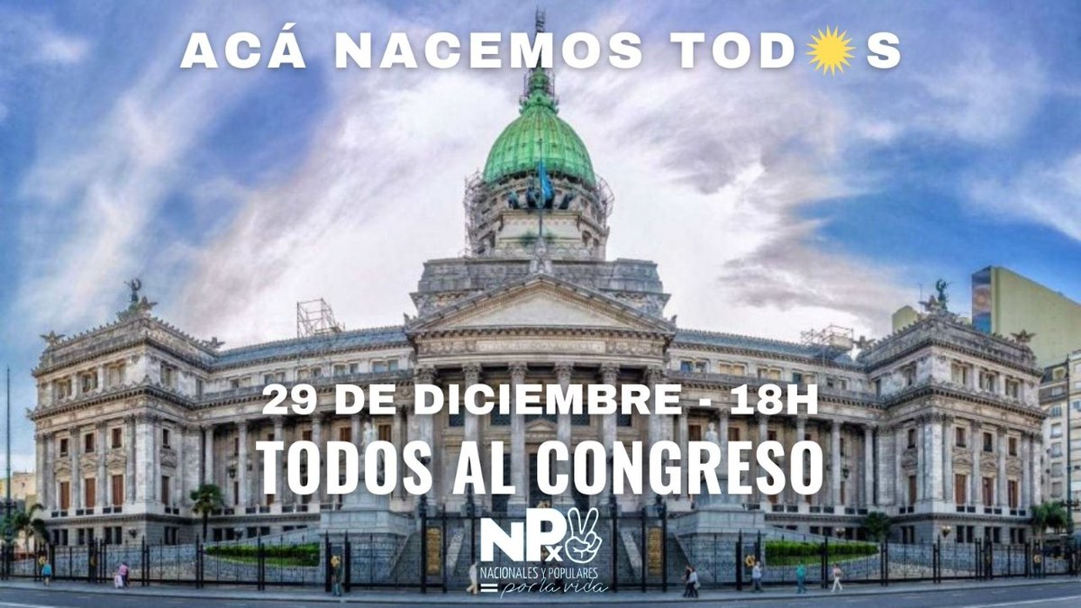 NyPporlavida's tweet photo. #AcáNacemosTODOS

@SenadoArgentina 

Que no tengamos que elegir quién vive y quién no!!

Necesitamos una Patria para Tod☀️s.

Que sea Vida!!! @CFKArgentina https://t.co/qqBok0WvJF