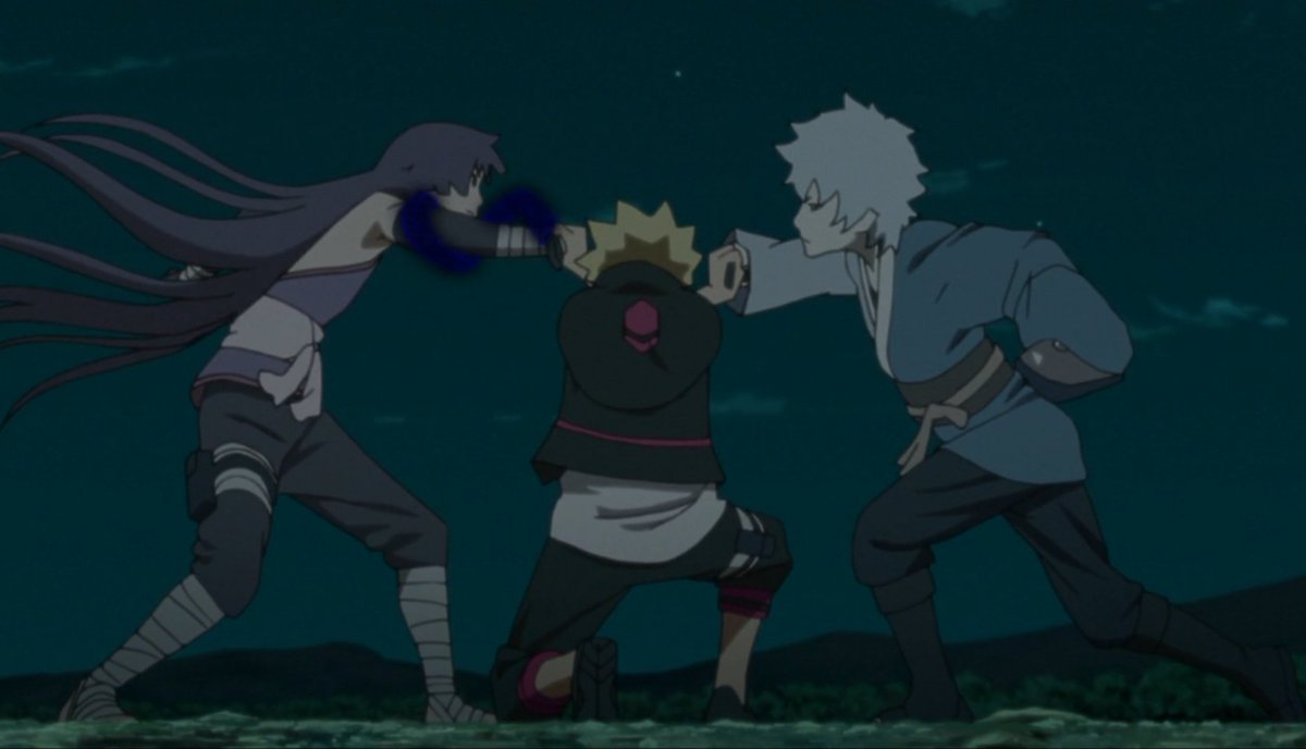 6. In these two particular moments, when Boruto activated his dojutsu, he displayed high speed and predictive movement capabilities, just like when using the Sharingan. Especially in the fight against Momoshiki, the moment was actually very nice highlighted.