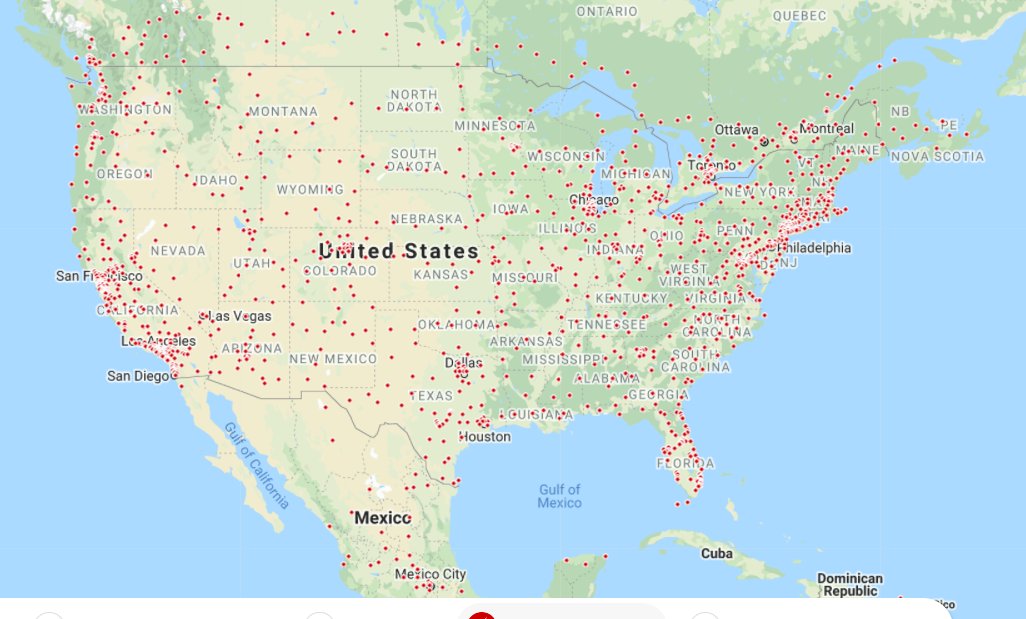 Compare to  $TSLA which Elon Musk said is allowing other EV to charge at their station Over 16K SUPERCHARGING stations. Yes you heard that right they charge in 30 Minutes compare that to  $BLNK 4-8 Hours