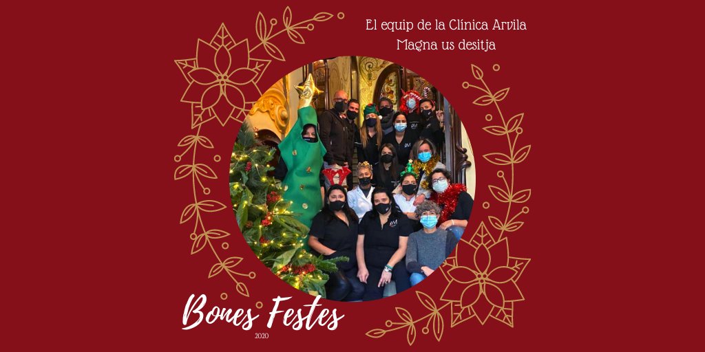 ArvilaMagna's tweet photo. 🎅🏼El equipo de la Clínica Arvila Magna os desea Felices Fiestas 🎄https://t.co/OhoVLMgfjR #feliznavidad #bonnadal #merrychristmas #clinicaintegrativa #medicinaintegrativa #osteopatia #fisioterapia #acupuntura #psicologia https://t.co/jPKvNPCnUB