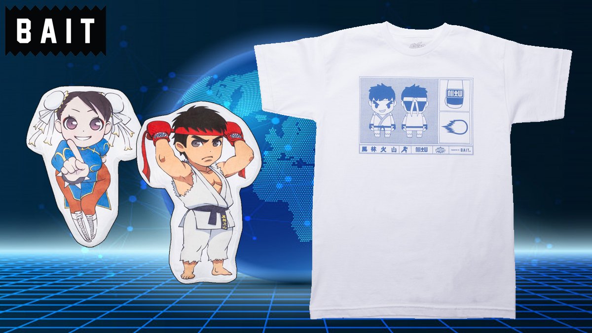 MarkMan23's tweet photo. GIVEAWAY with @BaitMeCom X @MarkMan23 - Win some awesome @StreetFighter gear! 👊

We'll pick 3 lucky entrants to win some of their latest SF merch. Good luck!

ENTER HERE: https://t.co/zu3kzKPVMg https://t.co/LAsiL2eypW