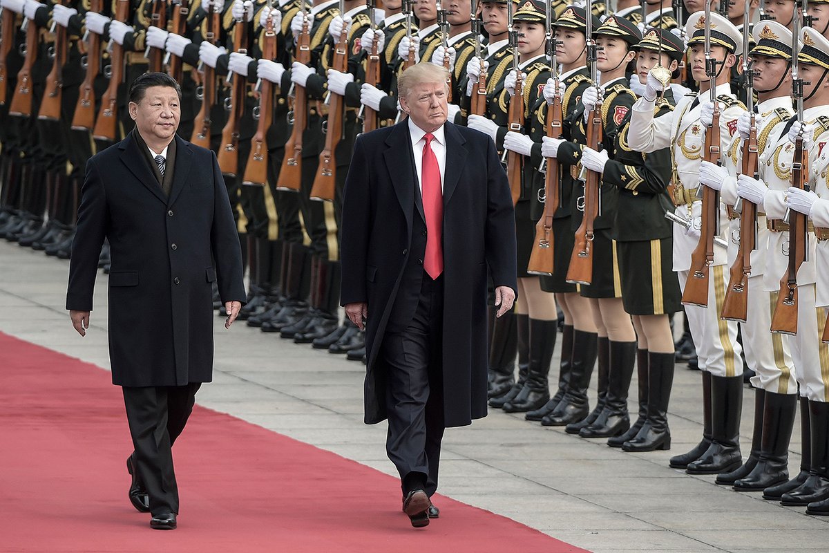 Indeed, due to fears of internal instability and external threats to its rule, the CCP viewed data security as tantamount to regime security. And Chinese tech companies play a key role. [4/5]Fred Dufour/Getty Images https://foreignpolicy.com/2020/12/23/china-tech-giants-process-stolen-data-spy-agencies/