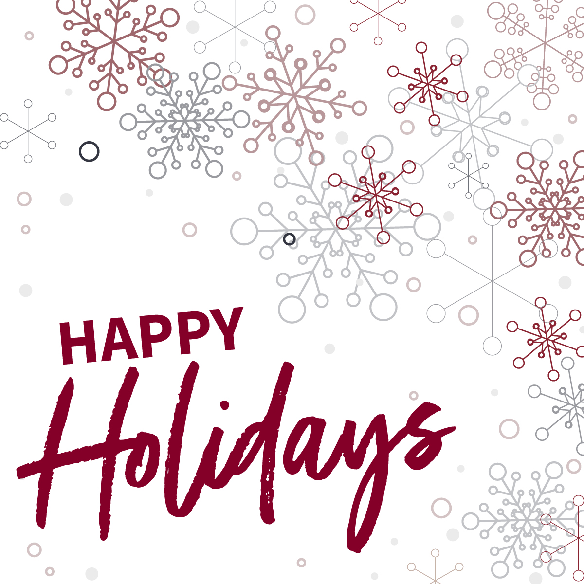 Wishing you and yours the very best this holiday season. Stay safe and warm, everyone!