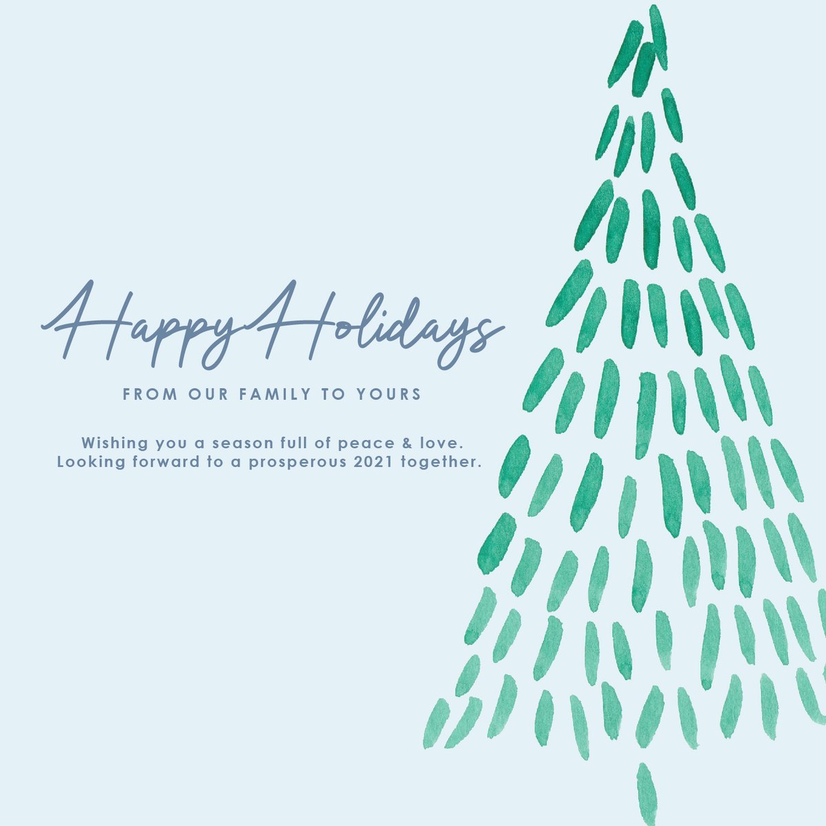 Season Greetings from us to you 🎄