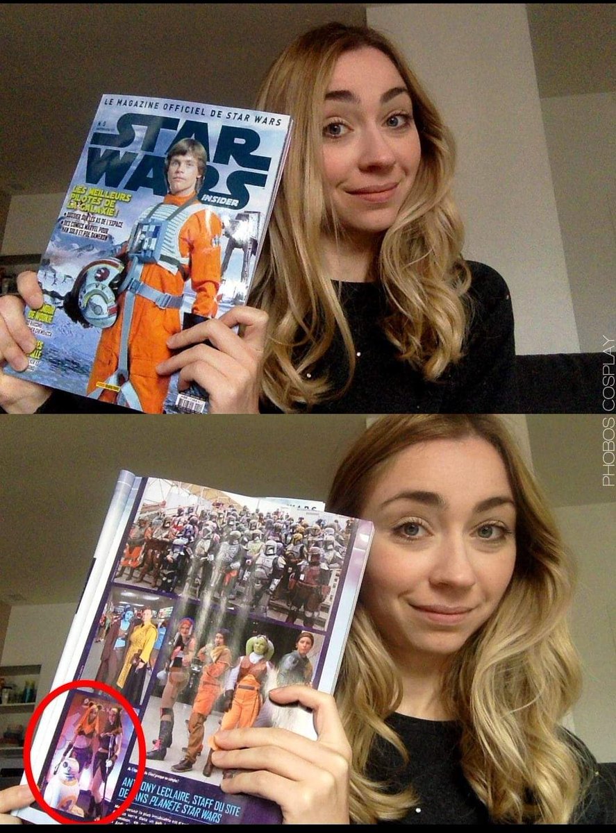 6. Ce costume m'a d'ailleurs valu un passage dans Star Wars Insider en 2016, magazine officiel Star Wars en France !