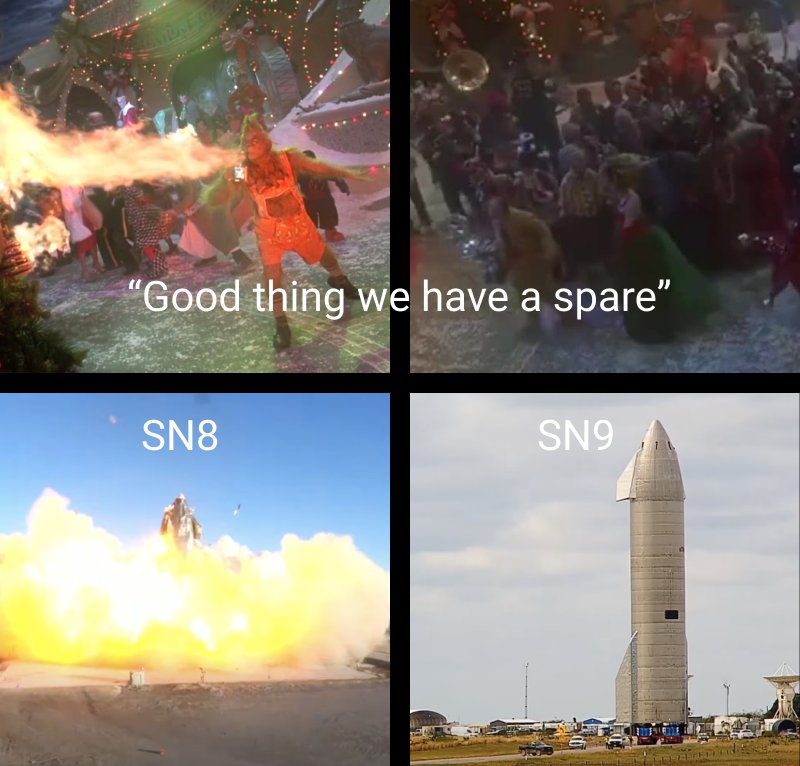 KyleLaws0n's tweet photo. @elonmusk be like... #SpaceX https://t.co/5T8Eck1I83