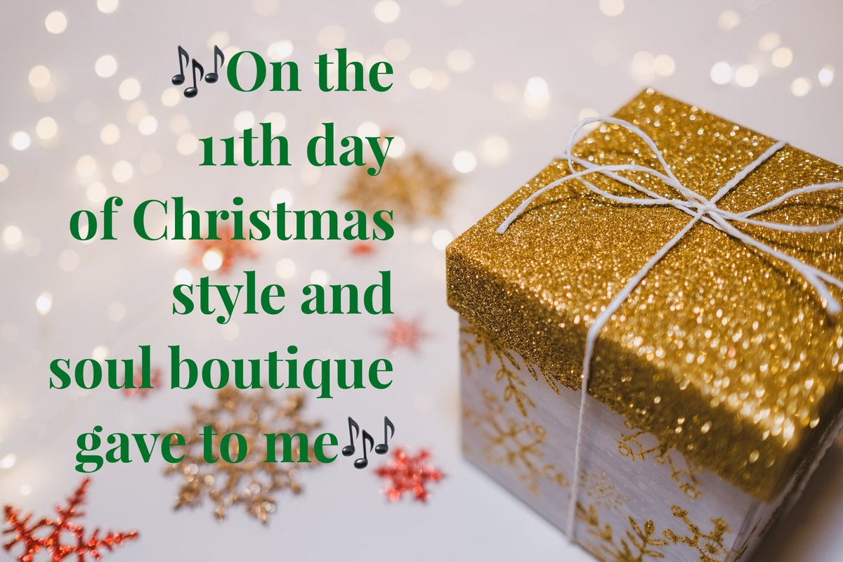 StyleSoulBoutiq's tweet photo. 12 days of Christmas Day 11: 30% OFF all Dresses!! https://t.co/svFGaxd0Rq https://t.co/GDv6ptYN01