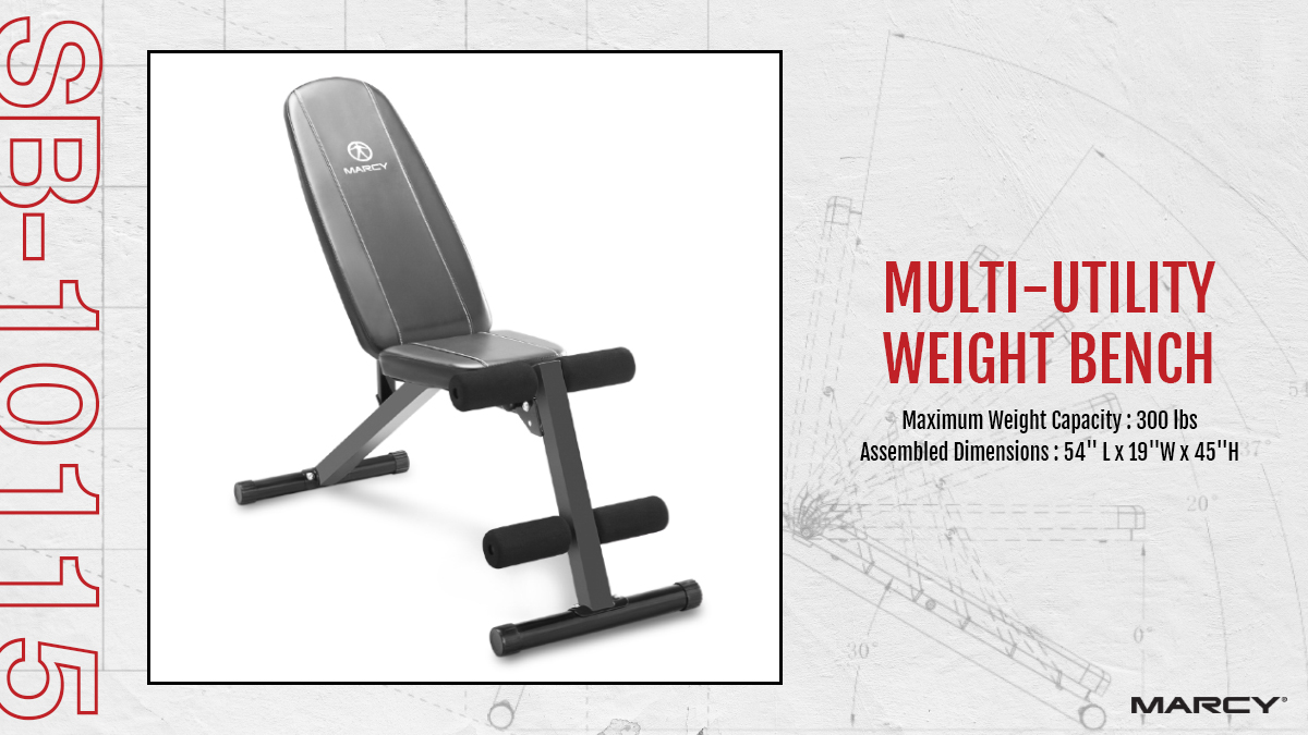 MarcyFitness's tweet image. A #utilitybench, or a #bench without an attached rack, is a key piece of a home or commercial #gym. You can slide them into a power rack, do dumbbell work or do other #exercises like pullovers that don&apos;t need a rack.

Shop Now : bit.ly/37GUgWb